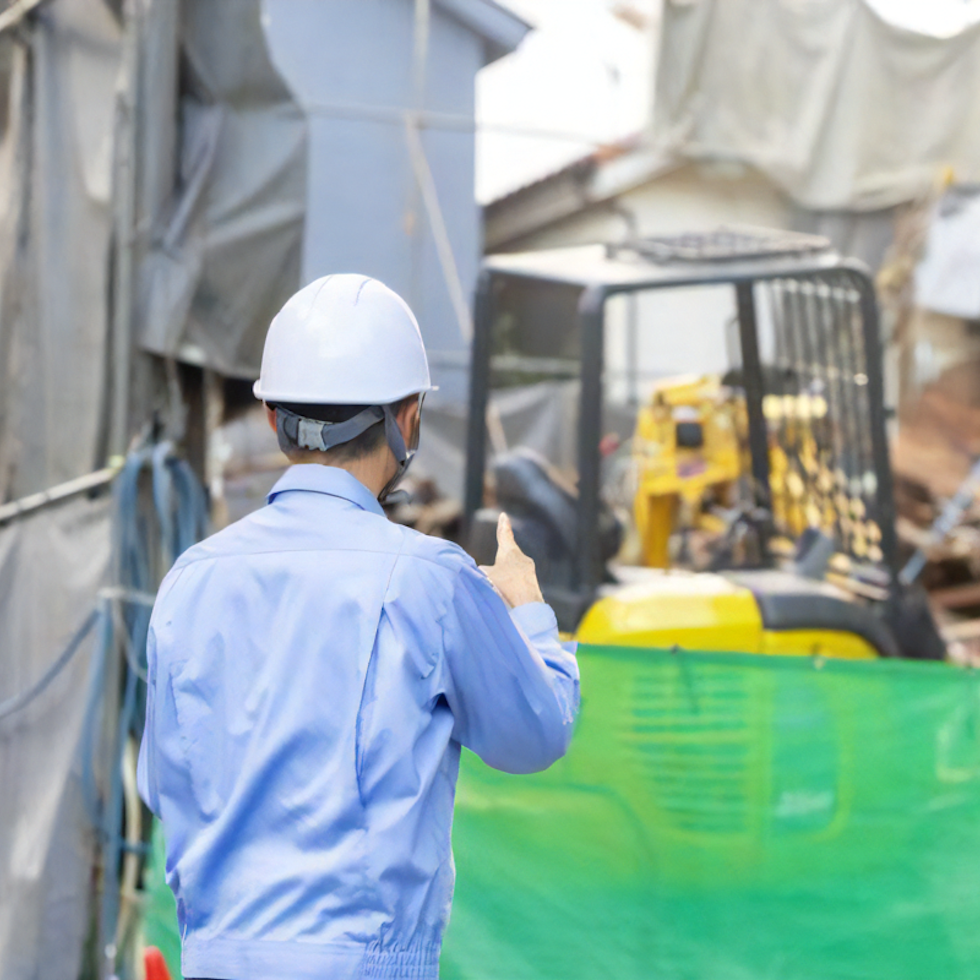 現場のすべてを見渡し、工事を成功へ導く司令塔。